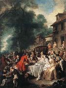 Jean-Francois De Troy, A Hunting Meal